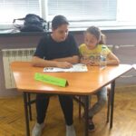 Ани Кръстева от I клас и нейната майка