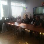 Гостите - Мюмюн Мехмедов, Александър Александров, Недис Агушев, Божидара Цанева, г-жа Йорданова и г-жа Борисова